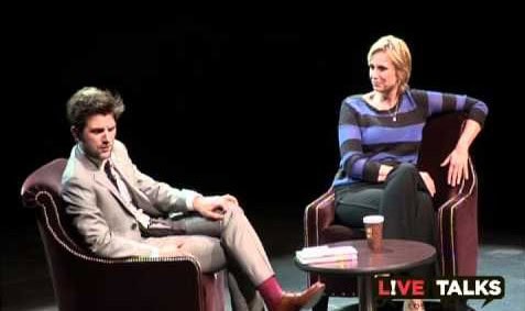 Jane Lynch in conversation with Adam Scott