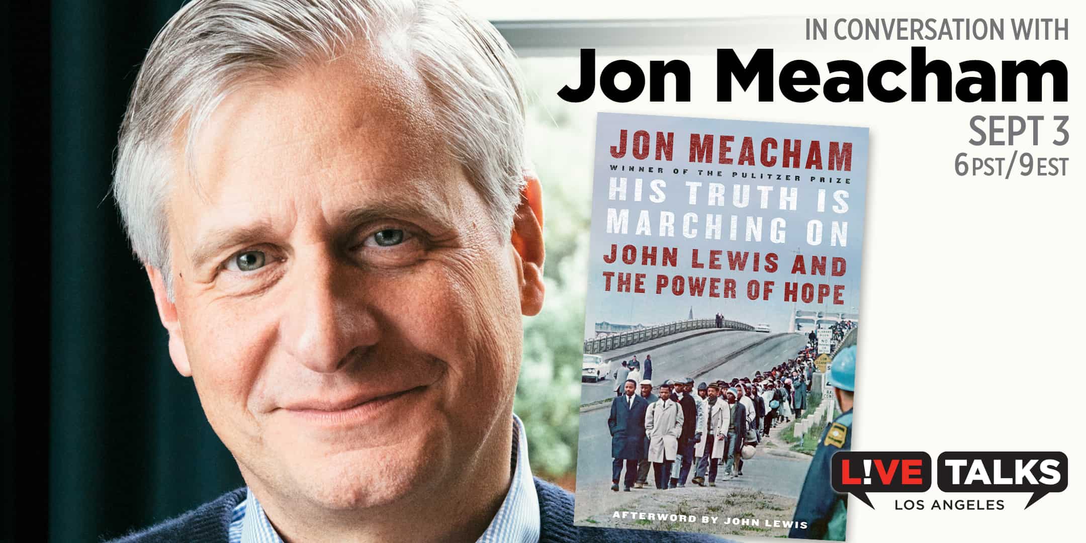 Jon Meacham with Frank Buckley, Sep. 3 Live Talks Los Angeles