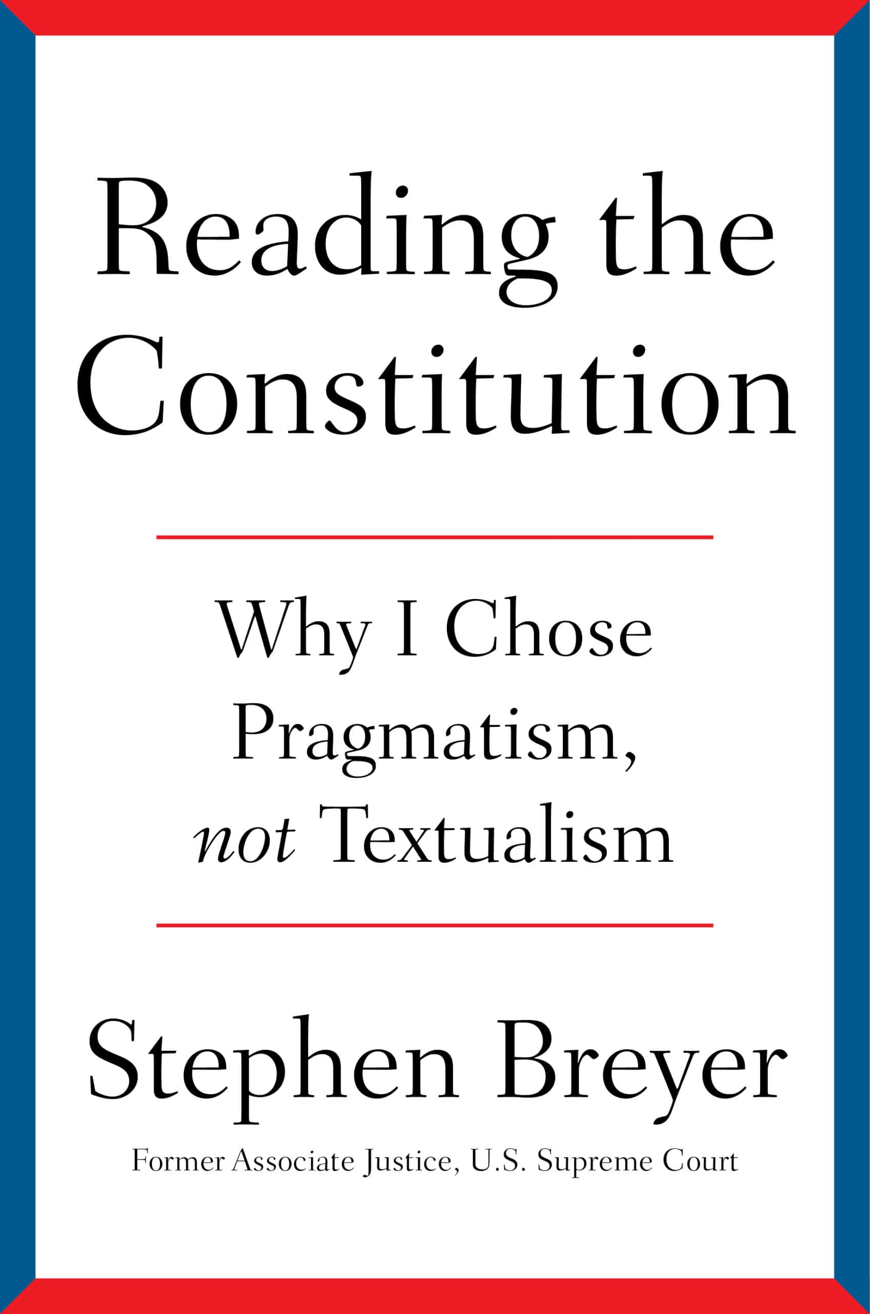 Reading the Constitution cover