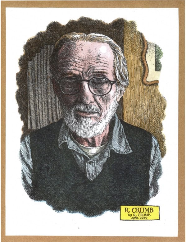 R. CRUMB self portrait June 2020